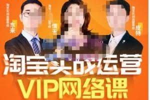 淘宝VIP线上直播课(八月完结),直通车爆款打造法,无线端权重与详情转化秘密等多套合集