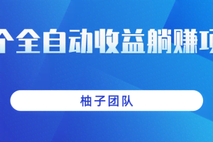 一个全自动收益躺赚，日赚上百的美女图片网站项目