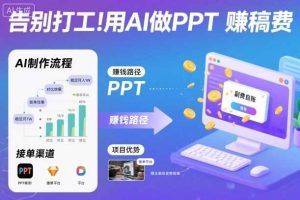 告别打工!用AI做PPT賺稿费,稳定月入1W,提供接单渠道