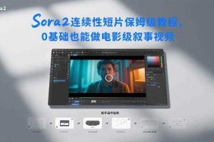 Sora2连续性短片保姆级教程，0基础也能做电影级叙事视频
