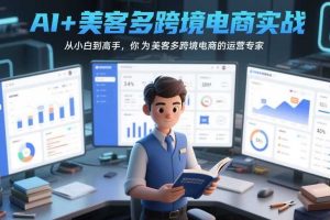 AI+美客多跨境电商实战，从小白到高手，你也可以成为美客多跨境电商的运营专家