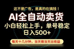 这不是广告,是真的在搞钱!当天做,当天变现,单号日入稳定500+,长期稳定可做!【揭秘】