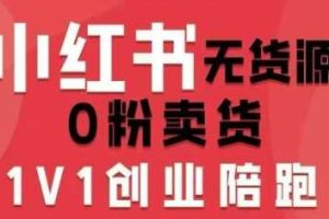 小红书无货源0粉电商课,开店准备、选品策略、笔记撰写、视频剪辑、数据分析、账号打造、资料文档(更新26年8月30日)