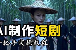 【保姆级手把手教程】AI短剧制作完整流程教学,从小白零基础到成片大神