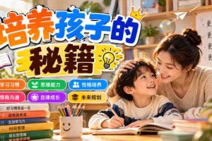 某公众号付费文章：培养孩子的秘籍
