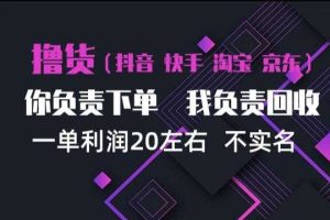 抖音淘宝快手买手项目,一单利润20左右,单号每天下三单,可矩阵【揭秘】