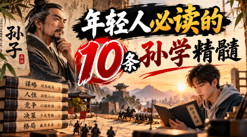 某公众号付费文章：年轻人必读的10条孙学精髓