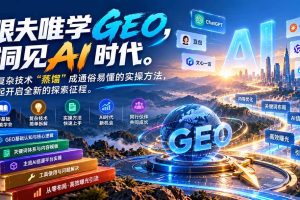 (21257期)跟夫唯学GEO-更新1030,洞见AI时代。把复杂技术 “蒸馏” 成通俗易懂的实操方法,一起开启全新的探索征程
