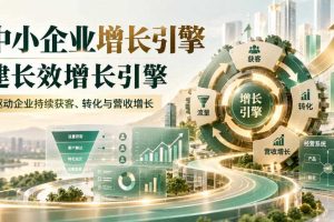 中小企业增长引擎,建长效增长引擎,驱动企业持续获客、转化与营收增长